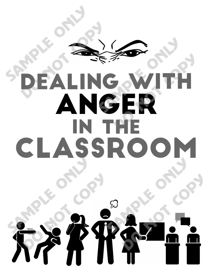 Dealing with Anger in the Classroom inside cover